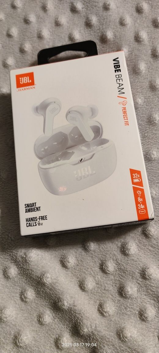 Słuchawki douszne JBL nowe