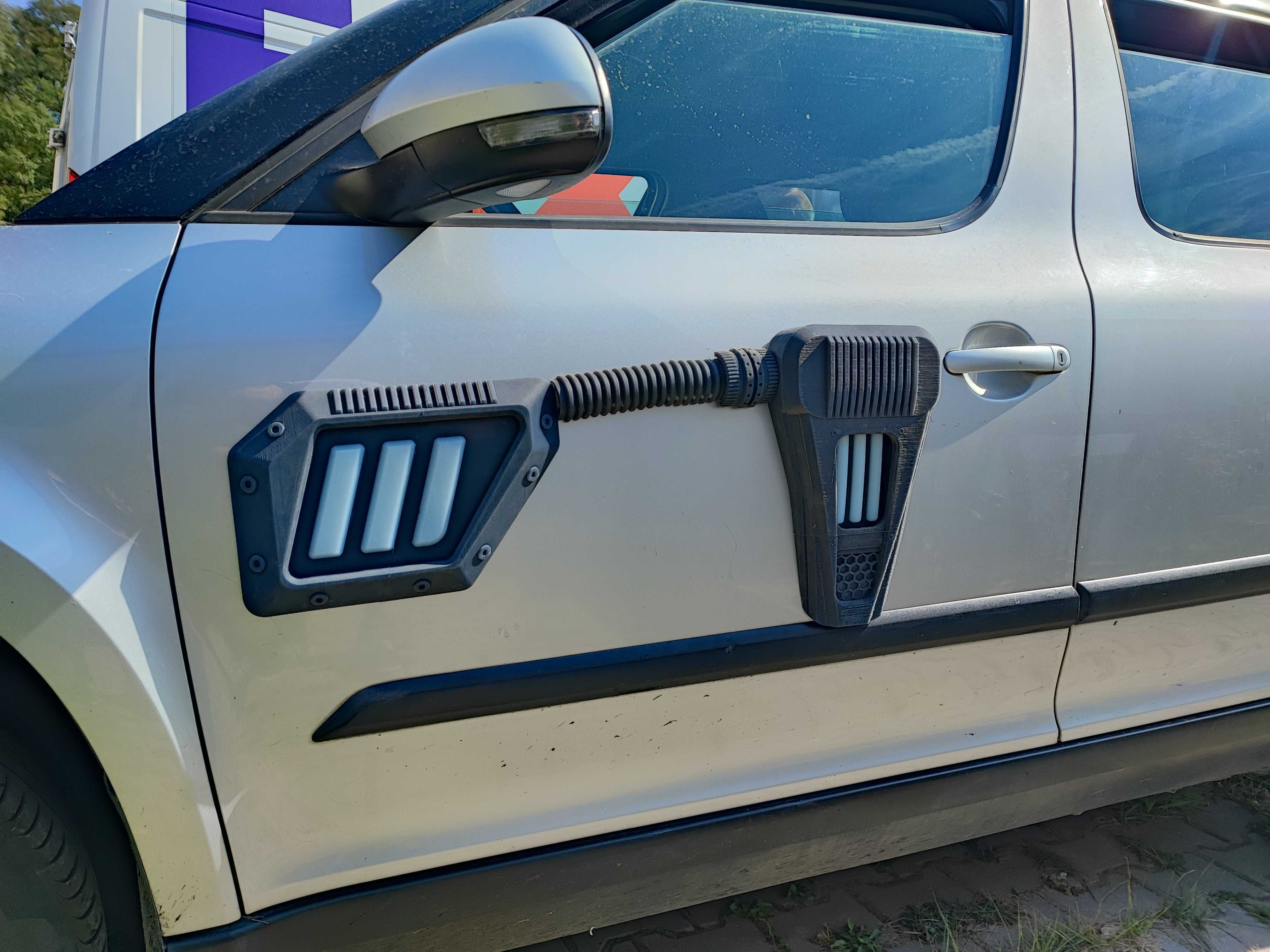 Armor plate – Ozdobna płyta magnetyczna na auto Cosplay dla samochodów