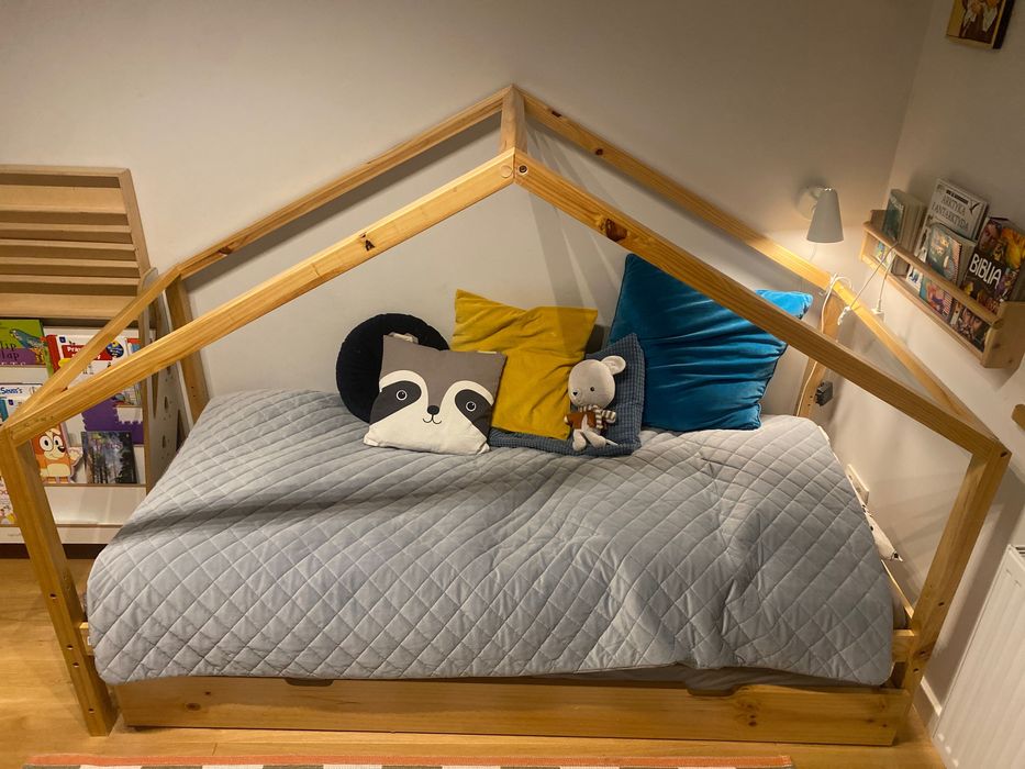 Łóżko drewniane lite jakosc jak ikea kura