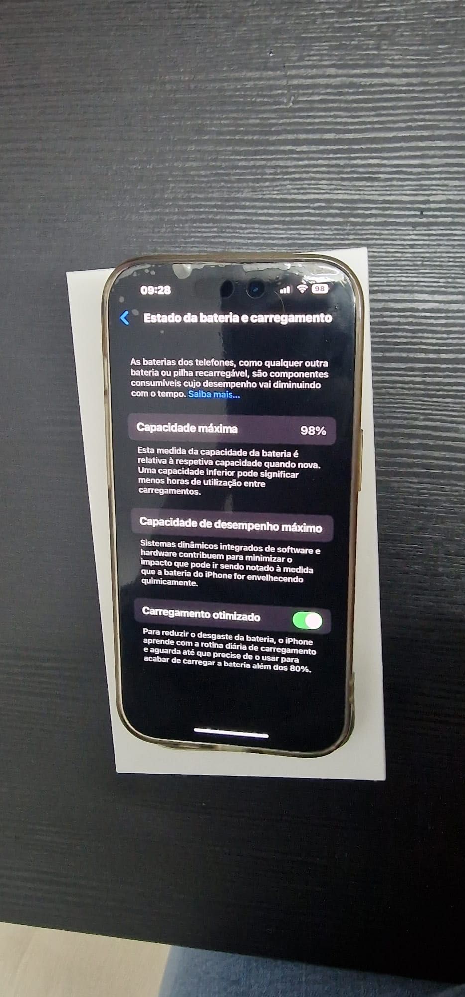 iPhone 14 Pro 256gb dourado  (valor não negociável)