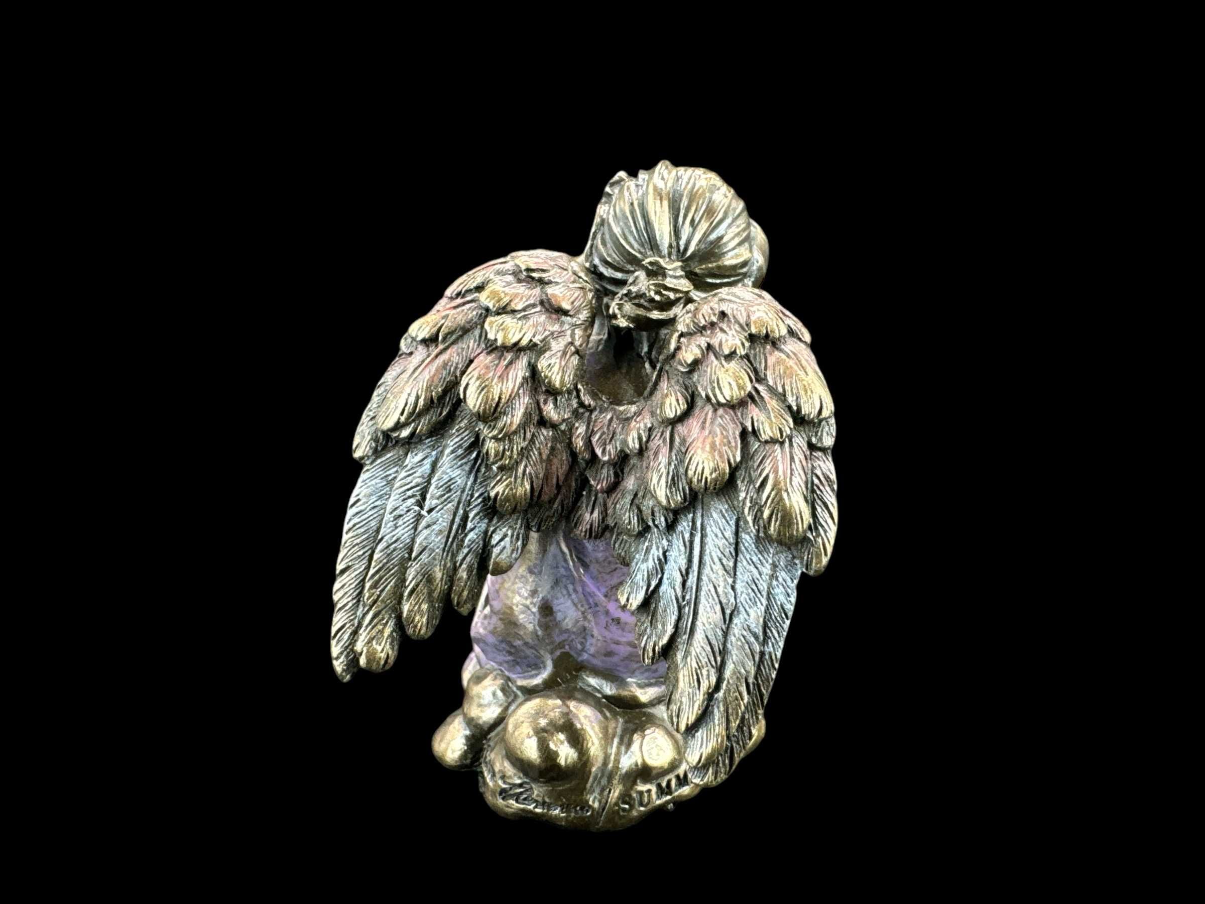 Figurka Aniołek Zamyślony - Veronese (Wu70502a4)