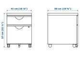 Sprzedam białe szafki IKEA