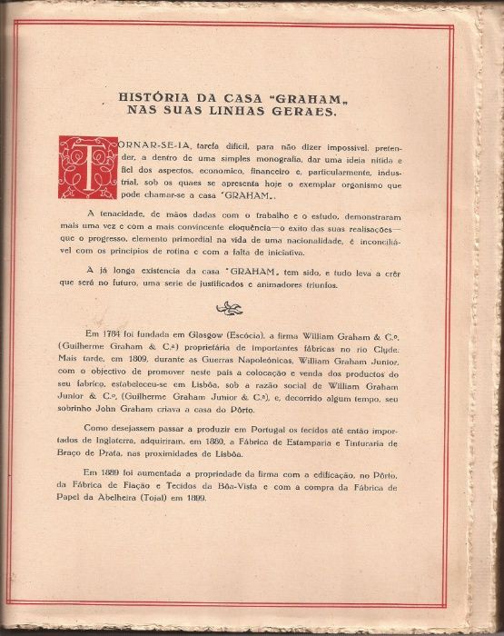 História Industrial Grupo Empresarial GRAHAM