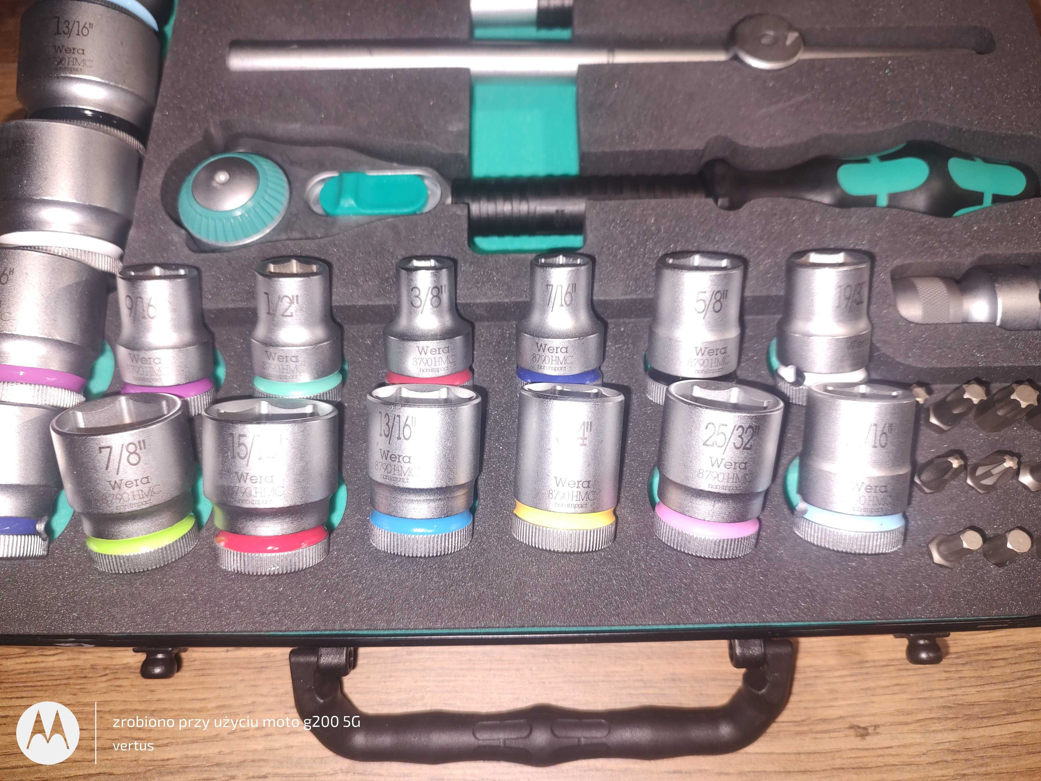 Zestaw kluczy calowych WERA 1/2"