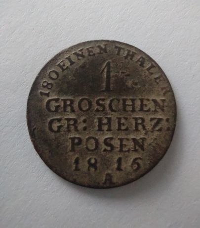 Grosz Poznański 1816 A