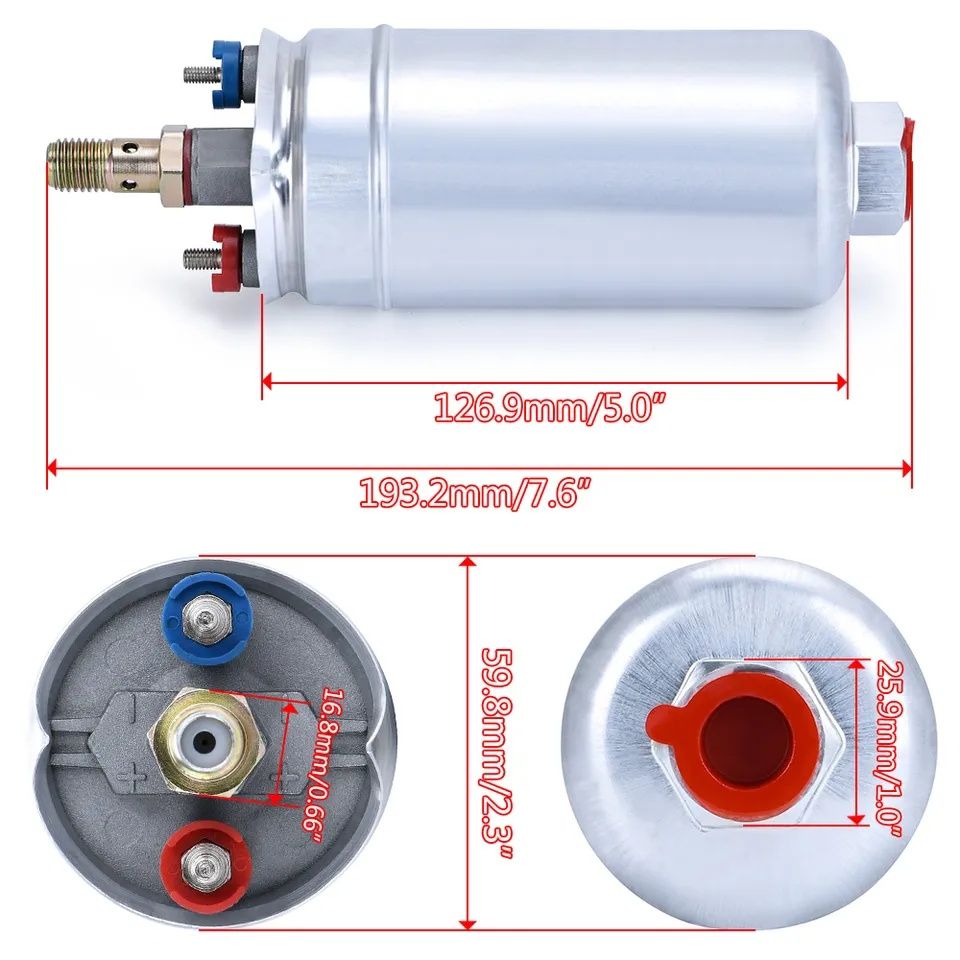 Bomba de gasolina externa