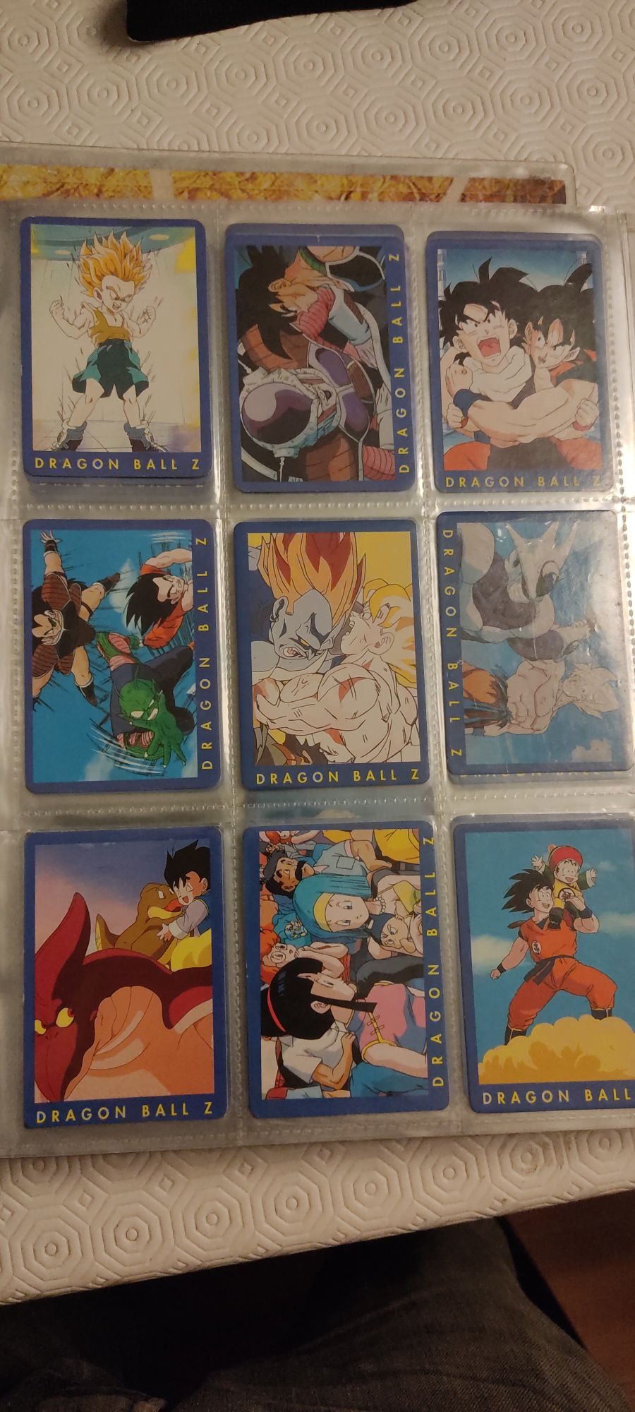 Dragon Ball Z cards Panini serie 1 completa