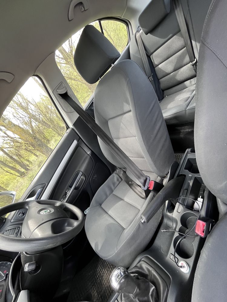 Потолок, Руль, Подушка, Салон, кнопка, плафон, Skoda Octavia A5