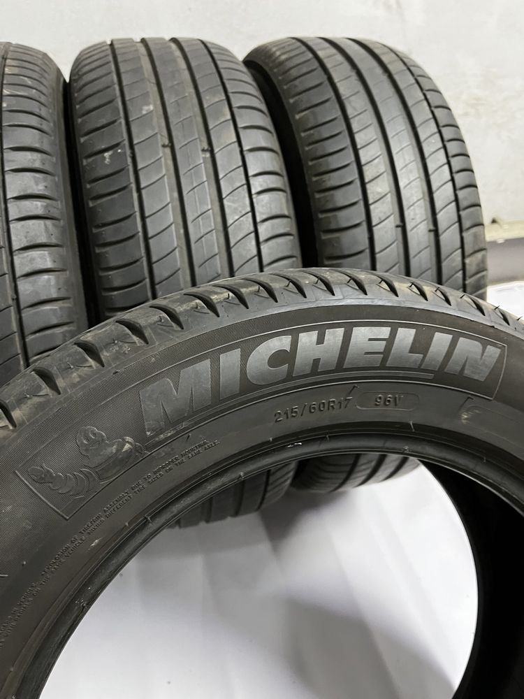 4 opony letnie 215/60 R17 Michelin Primacy 3   7mm 2019r