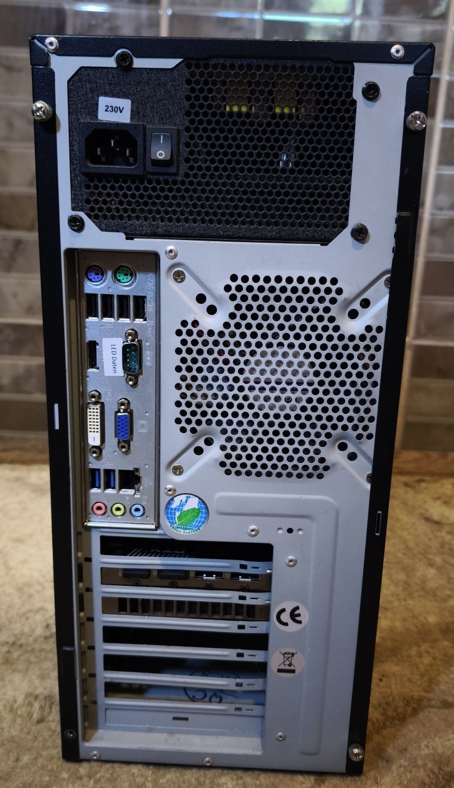 Ігровий комп'ютер i7-4770/16Gb/RTX3050 8gb/SSD256gb+2Tb/650W/гарантія!