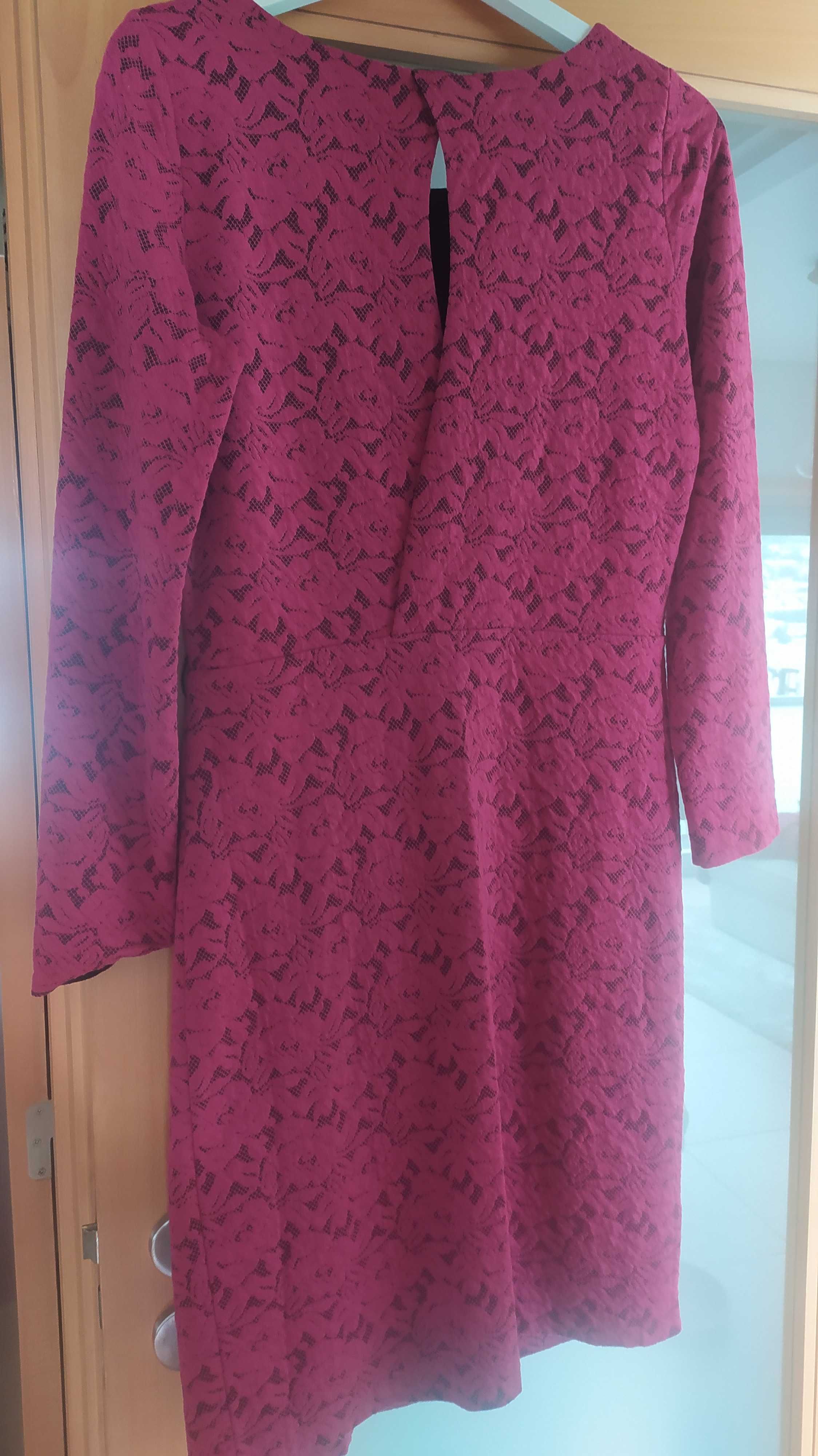 Vestido mini malha