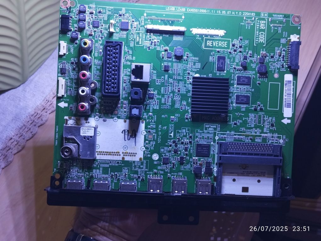 Placa Principal LG LC550DUE