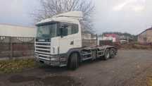 SCANIA 4 124 HAKOWIEC 420 HPI Zabudowa Hakowa MEILLER RK_19.65