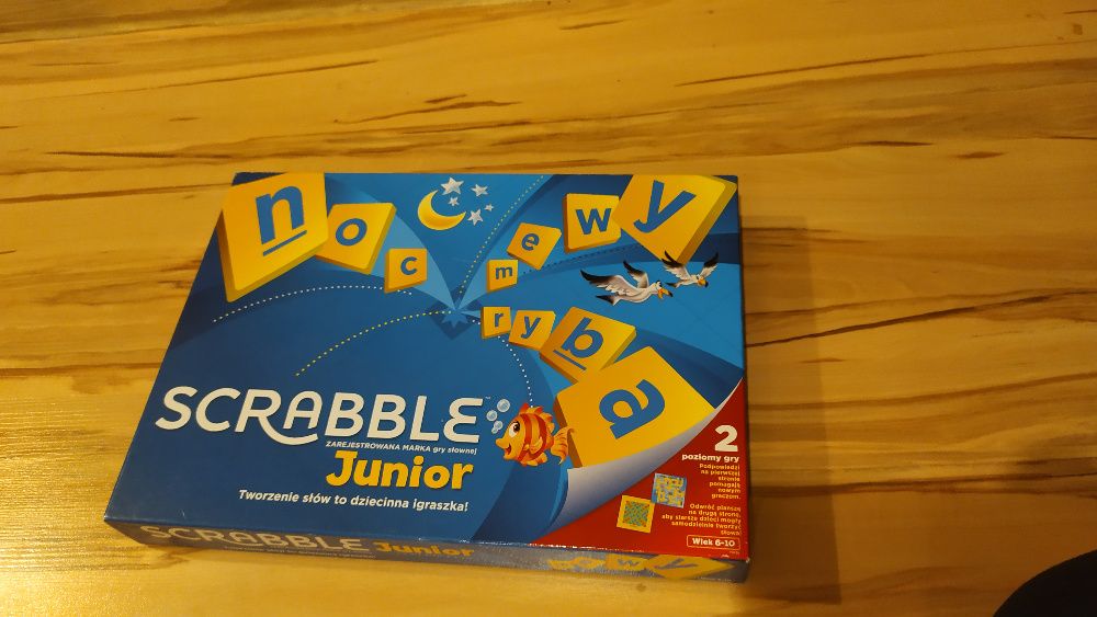 Scrabble, gra logiczna Scrabble Junior