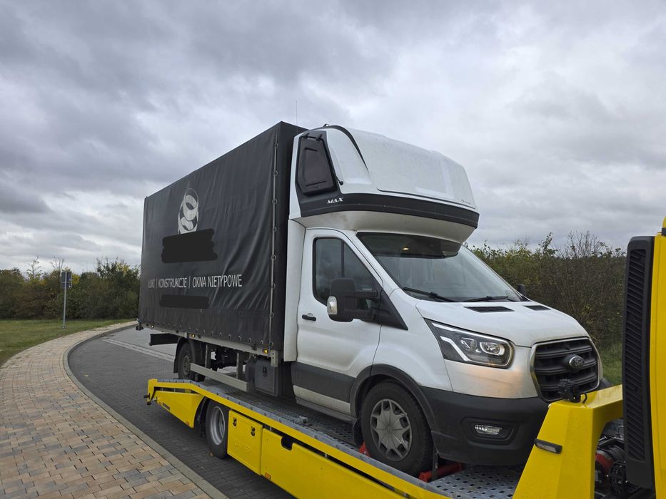 Pomoc Drogowa holowanie laweta Szczecin Tanio Niemcy, transport maszyn