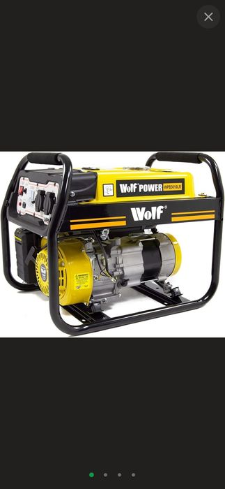Бензиновий генератор Wolf WPB3010LR 2.2 кВт привезений з Англії
