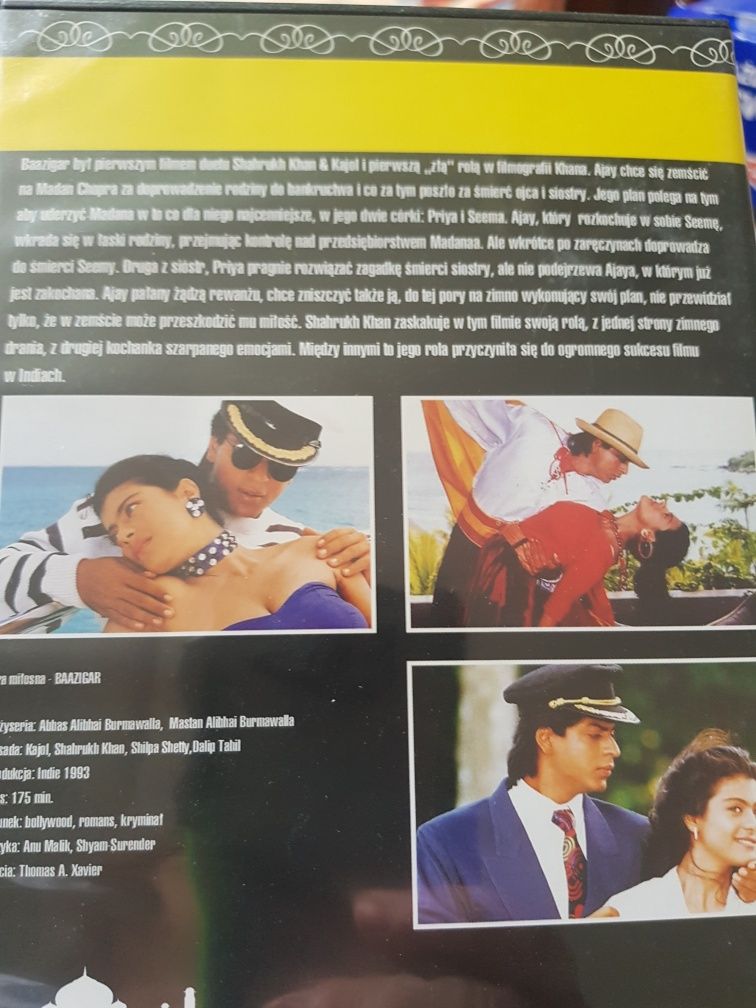 Gra miłosna baazigar film na DVD romantyk