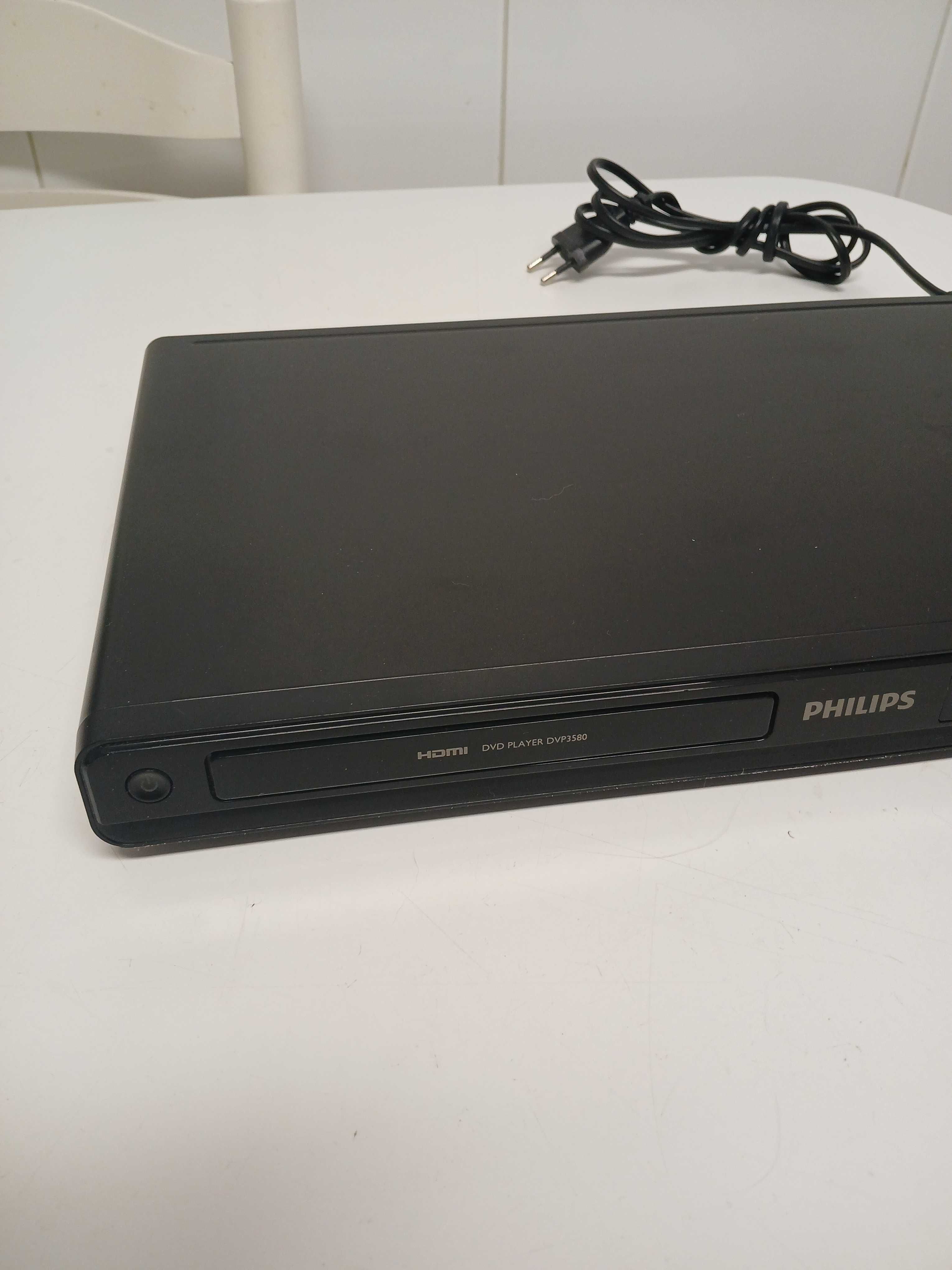 Leitor DVD Philips DVP3580/12 Avariado para Peças ou Reparação