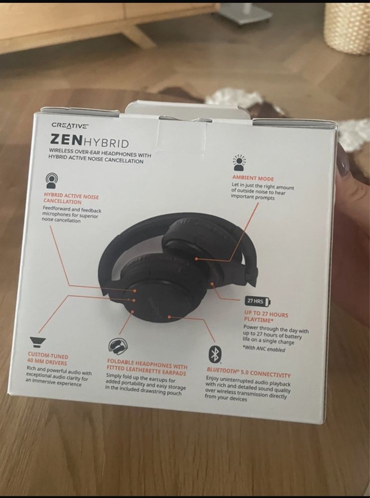 Słuchawki Zen Hybrid