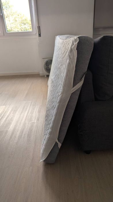 Colchão de molas e colchão de espuma, cama solteiro, IKEAIKEA