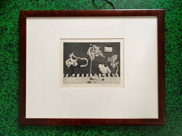 Serigrafia Paula Rego 1964 Gravura
