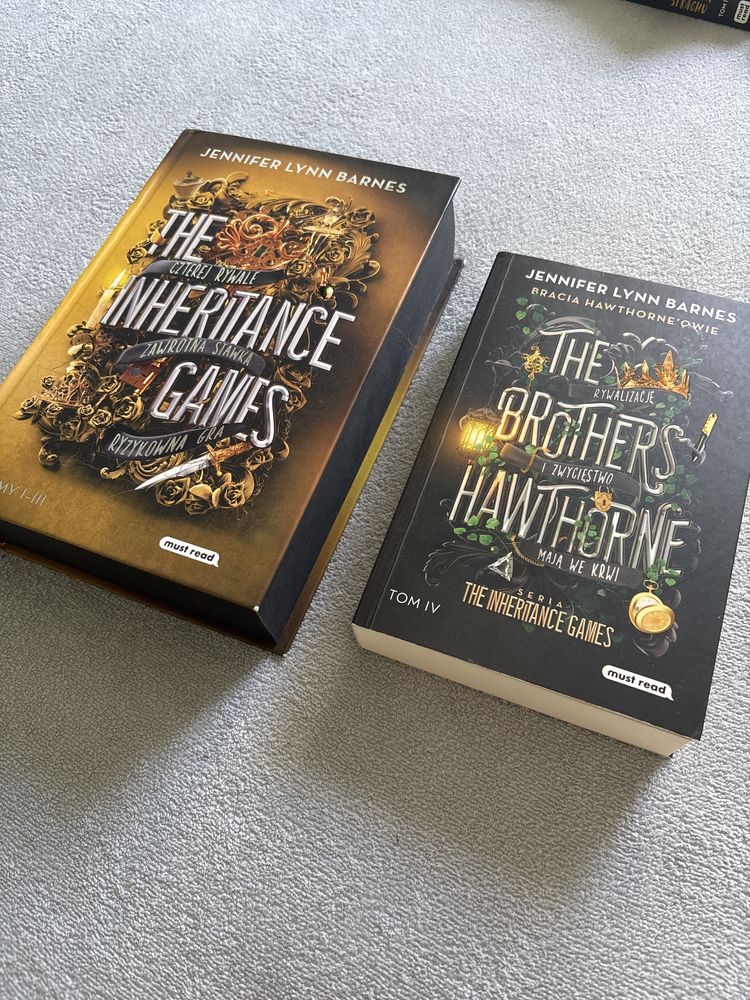 The inheritance games oraz Bracia Hawthorne’owie