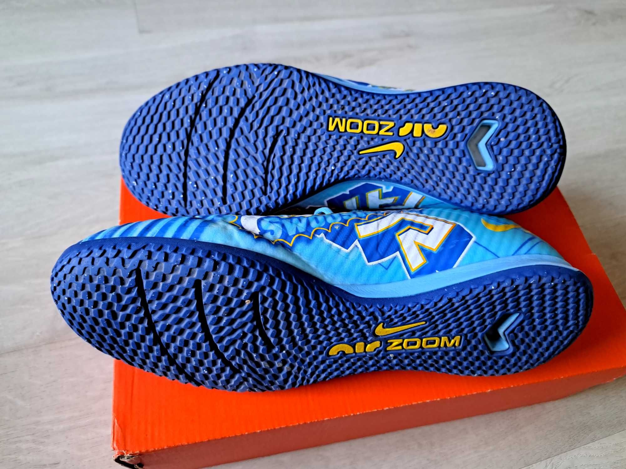Halówki Nike Zoom Mercurial Superfly 9 Academy KM IC - Niebieski