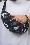 Сумка бананка Nike черная удобная на каждый день
