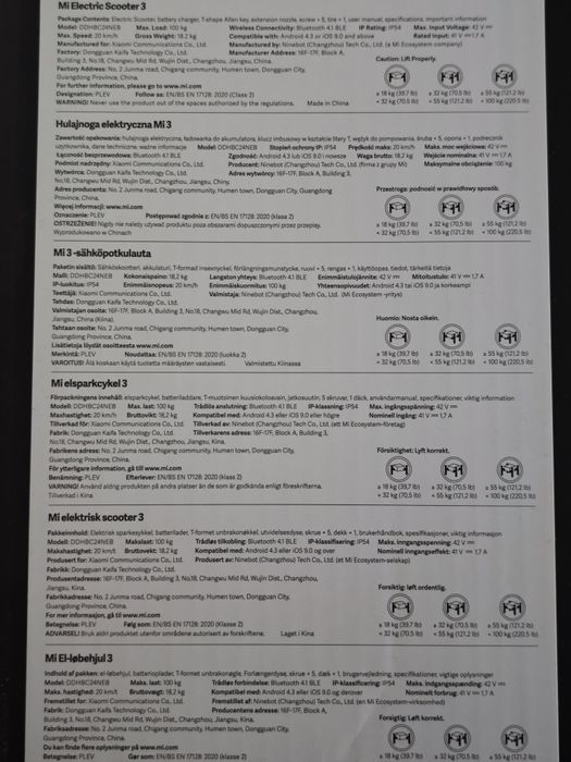 Hulajnoga Mi scooter 3