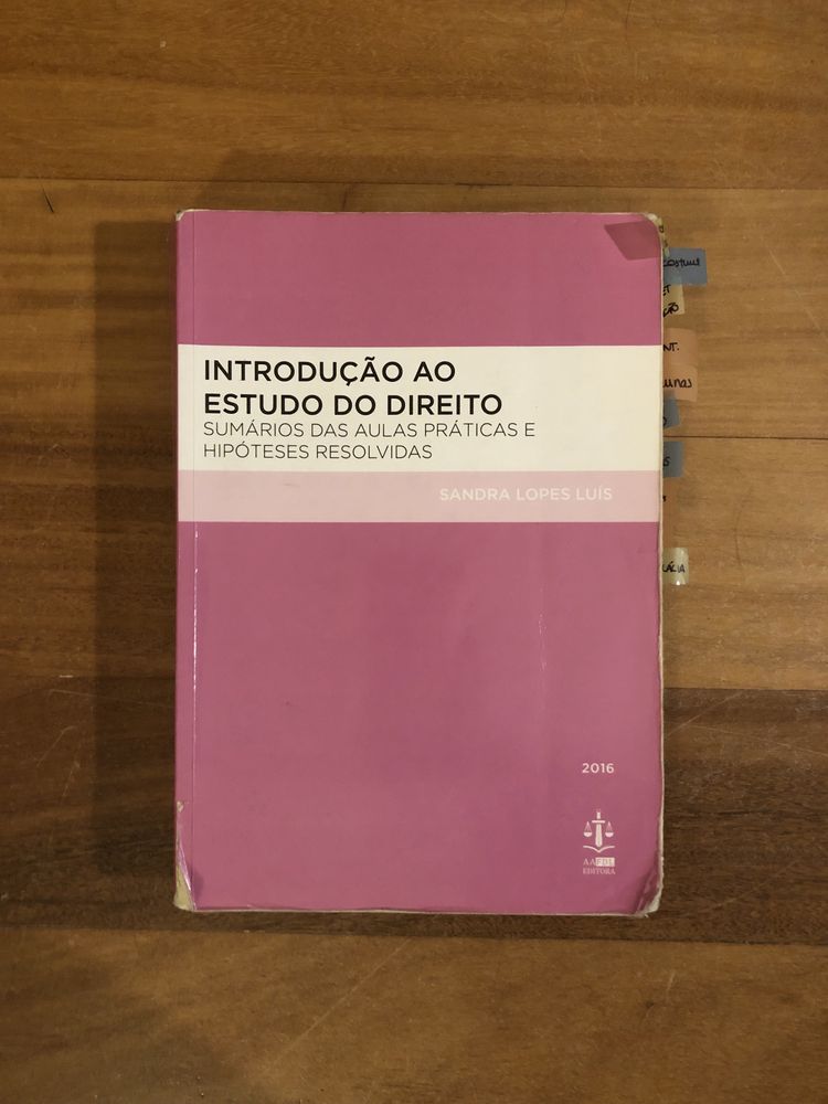 Introdução ao Estudo de Direito AAFDL