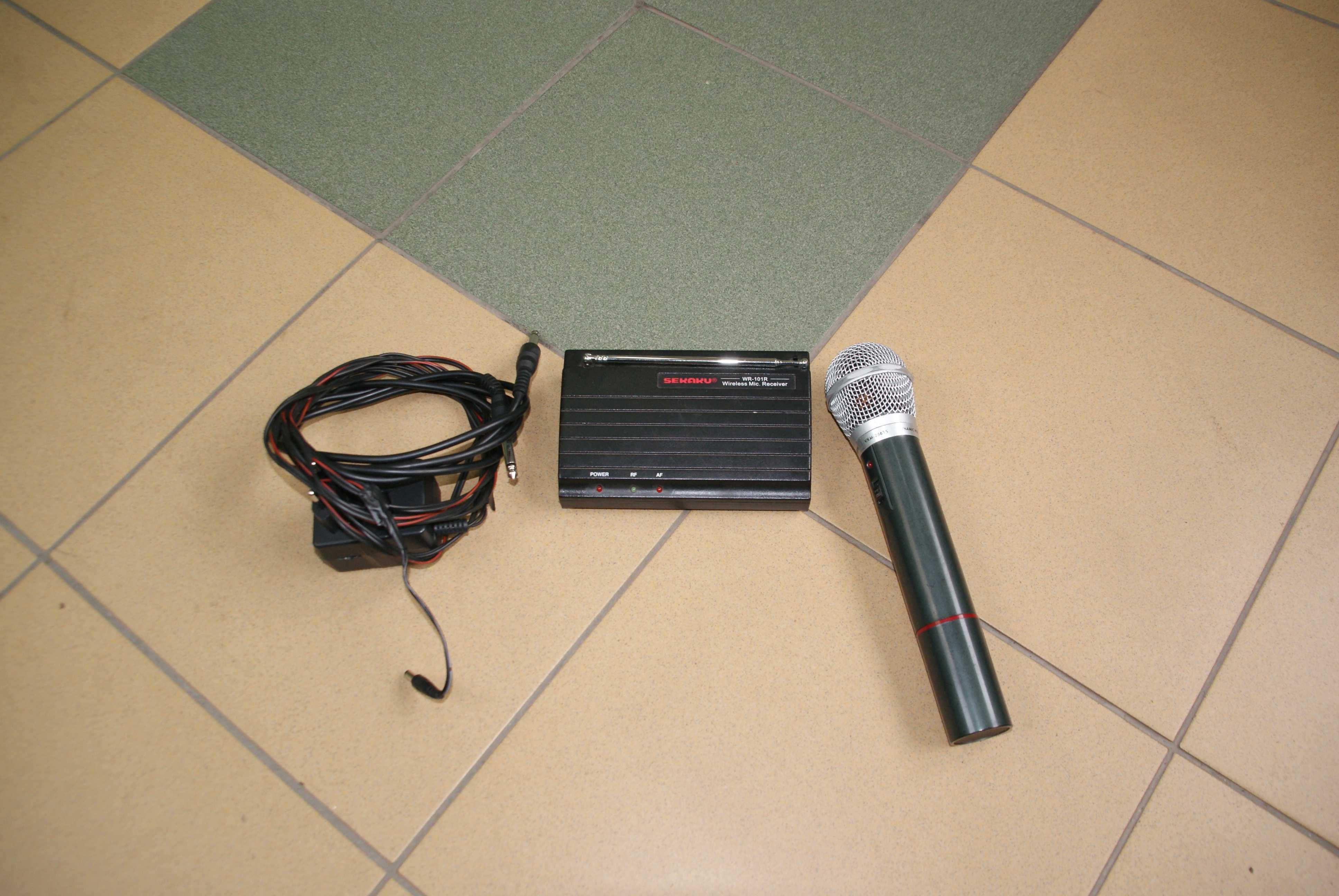 Mikrofon bezprzewodowy Sekaku VXM-286TS.