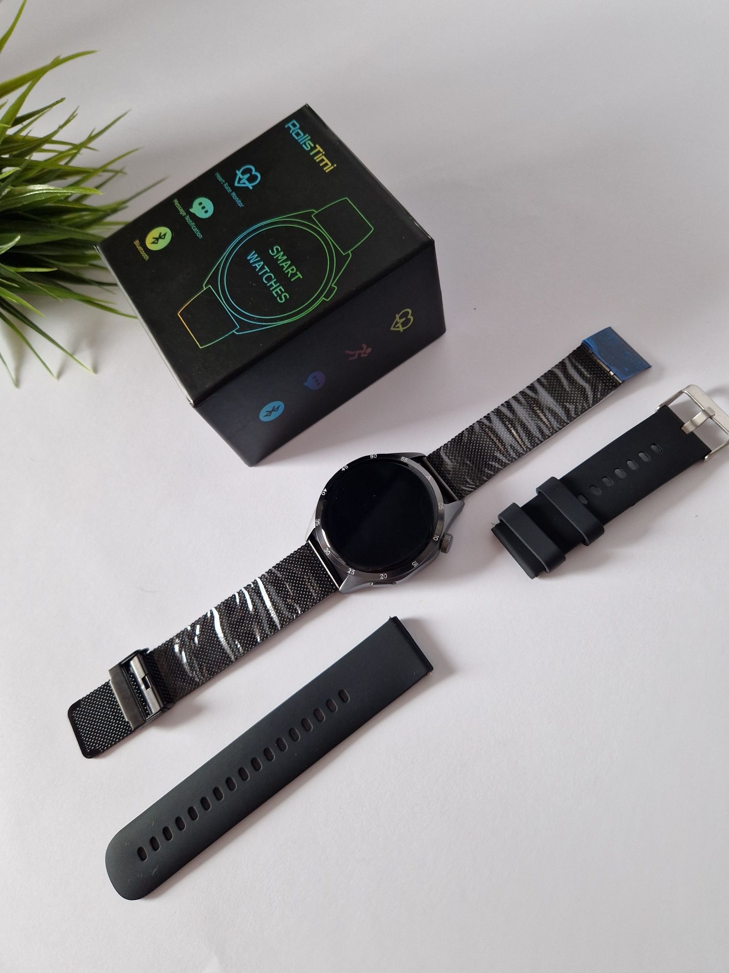 Smartwatch GT5, komplet nowy, amoled, 4gen