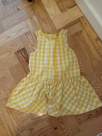 Vestido Benetton amarelo 2a