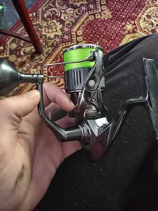 Conjunto pesca à boia, shimano stella fk, vega legend, prosargos