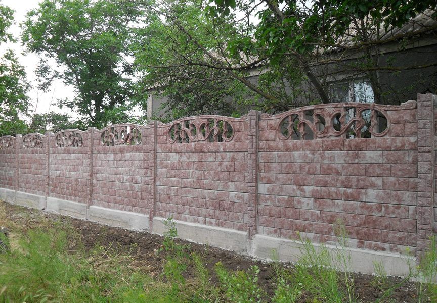 Еврозаборы цветные