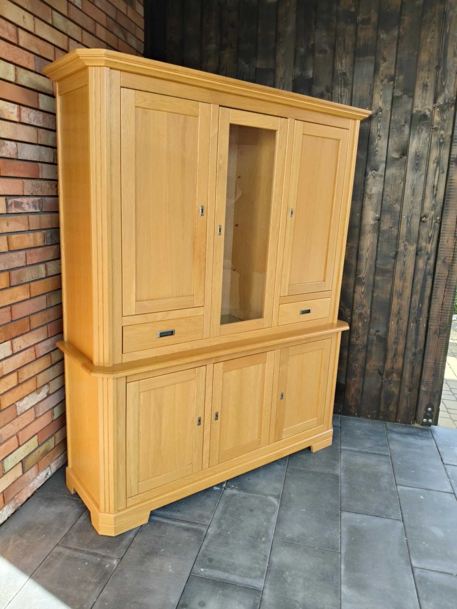 Kredens dębowy / meble holenderskie