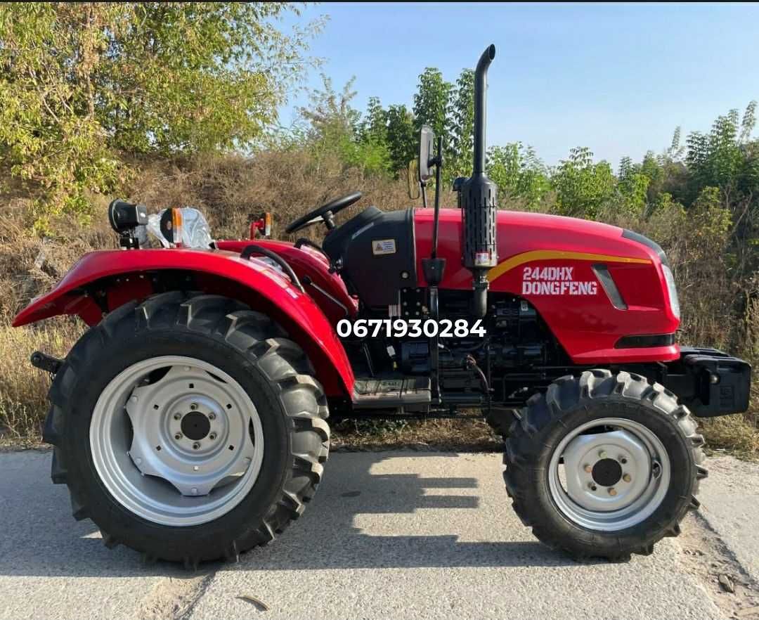 Dongfeng DF 244 DHX Донфенг 4х4 Широкі колеса ГУР Доставка Мінітрактор