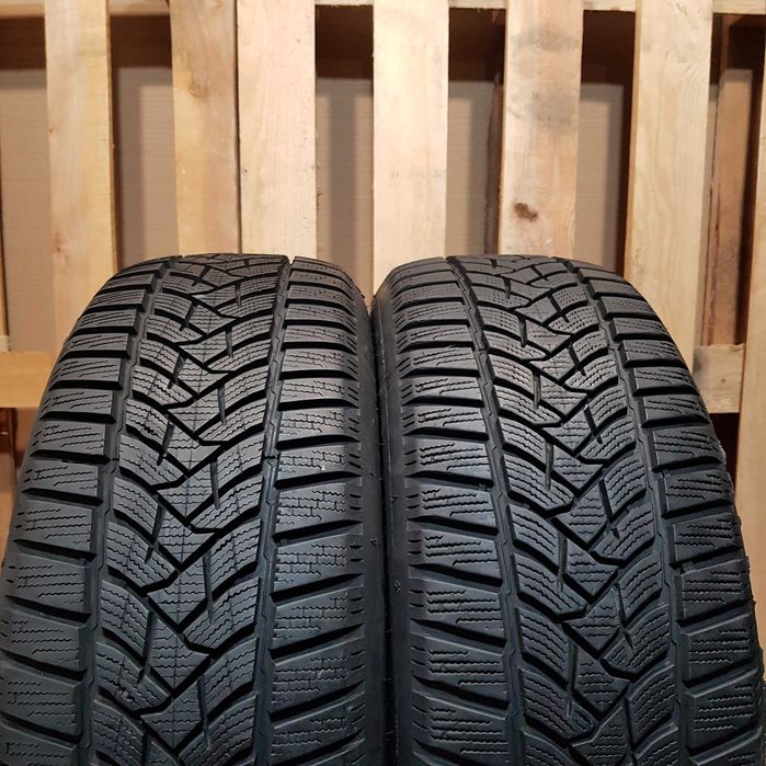 Dunlop WinterSport 5 205/60/16 8-7.5мм Шини Зимові (2шт) з Європи б/в