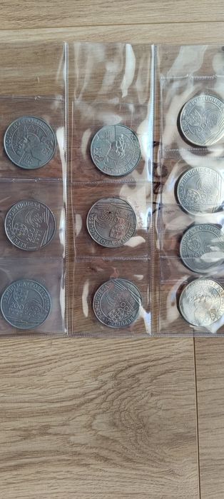 109 moedas comemorativas de Portugal - Todas por €60