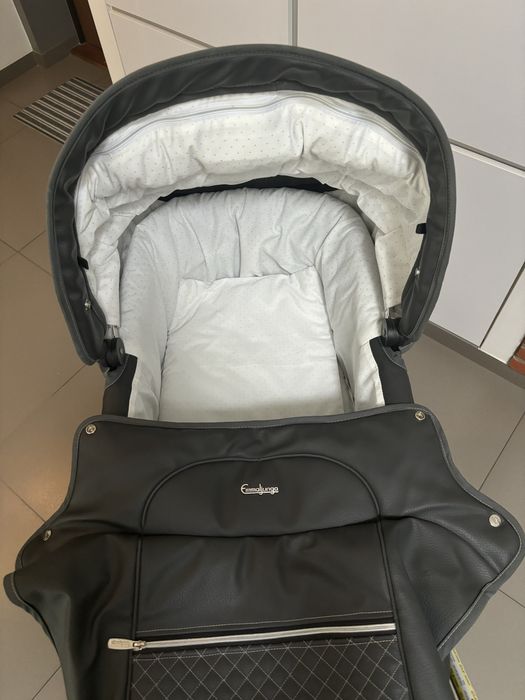 Wózek 3w1 EMMALJUNGA Mondial Duo Combi skóra