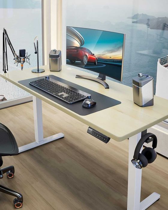 Nowe biurko elektryczne / stół / blat / 60x120cm / ErGear !A3348!