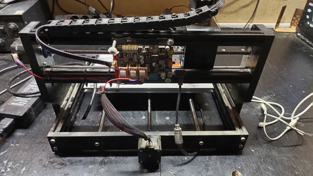 ЧПУ станок cnc3018 pro +лазер 80ватт