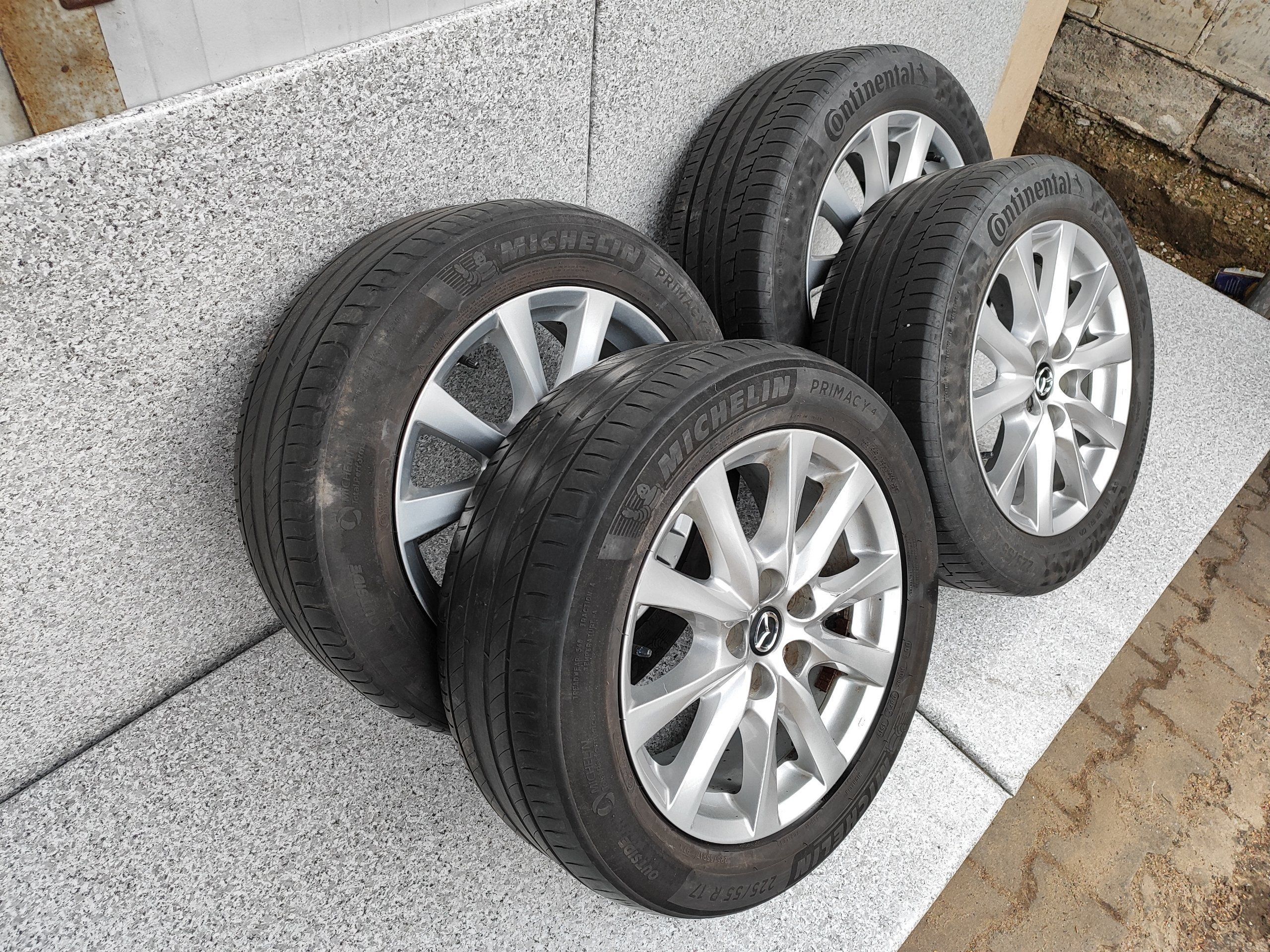 Mazda 6 GJ 12- EU Felgi aluminiowa opony 5x114,3  ET 50 17x7.5J