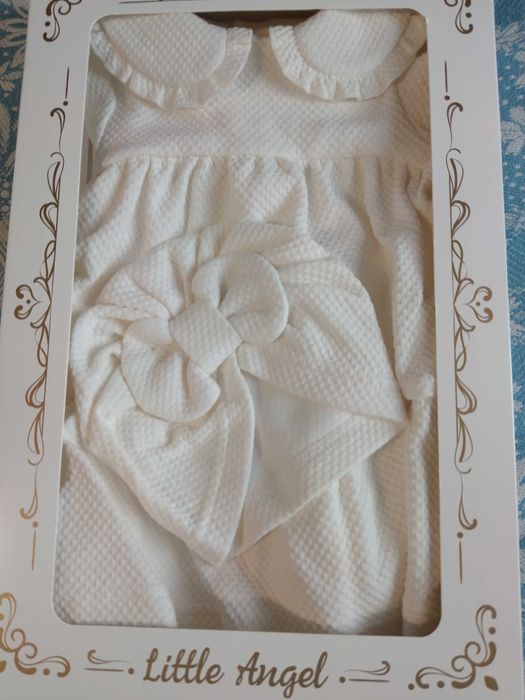 Плаття на хрестини (комплект)