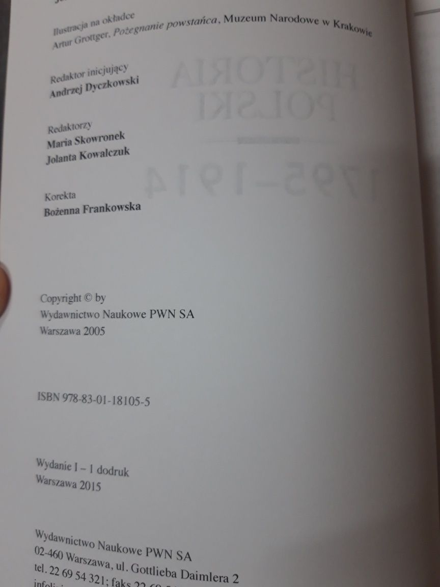 Książka " Historia Polski " i " Piękny wiek"