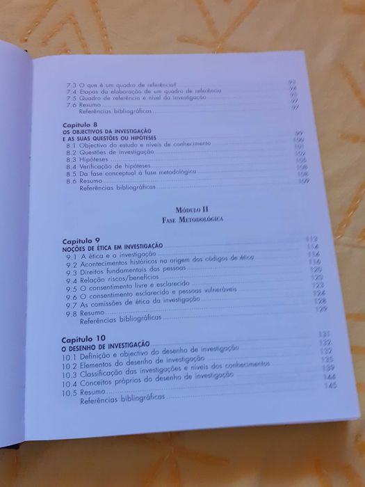 Livro "O processo de investigação da concepção à realização"