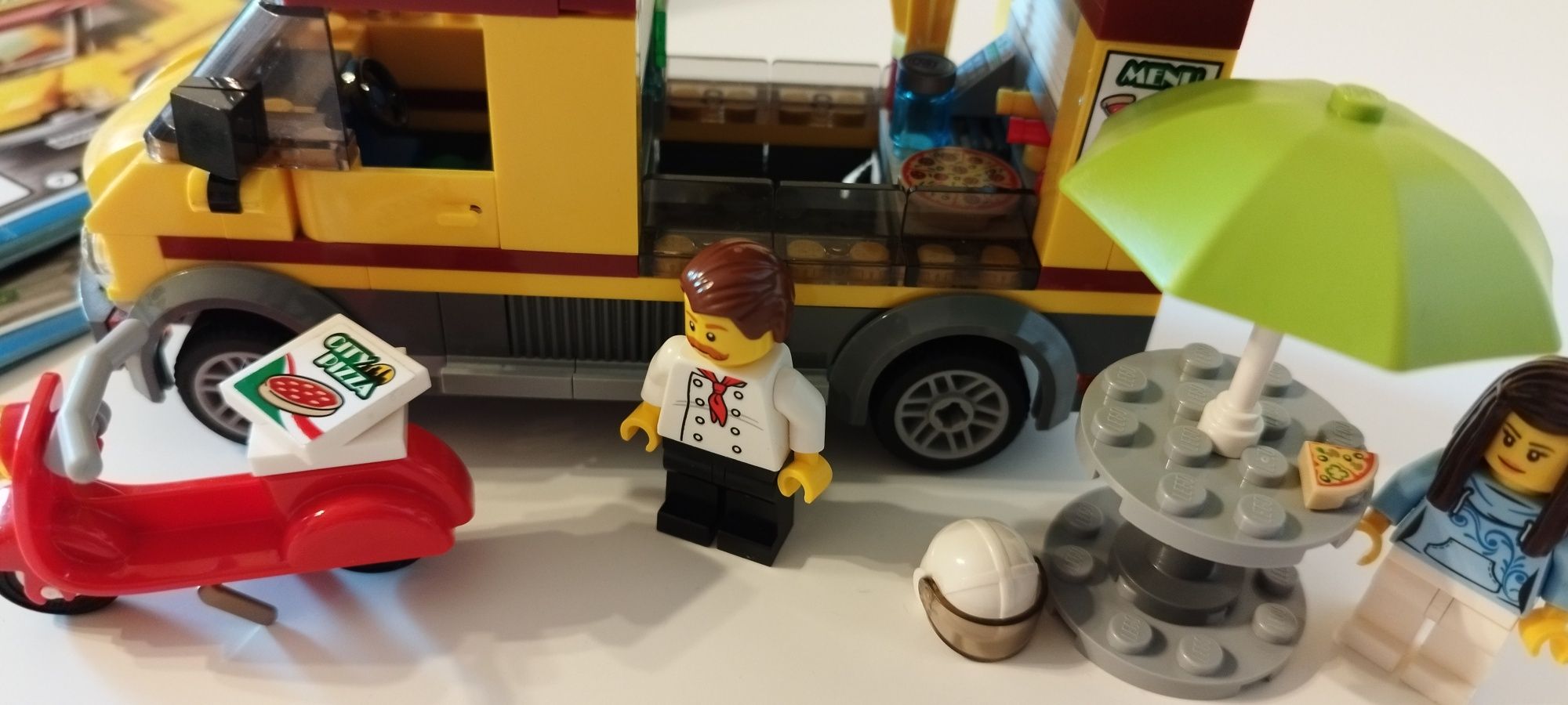 LEGO City 60150 Foodtruck z pizzą