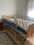 Cama Hospitalar c/ estrado eléctrico OFERTA Colchão anti escaras
