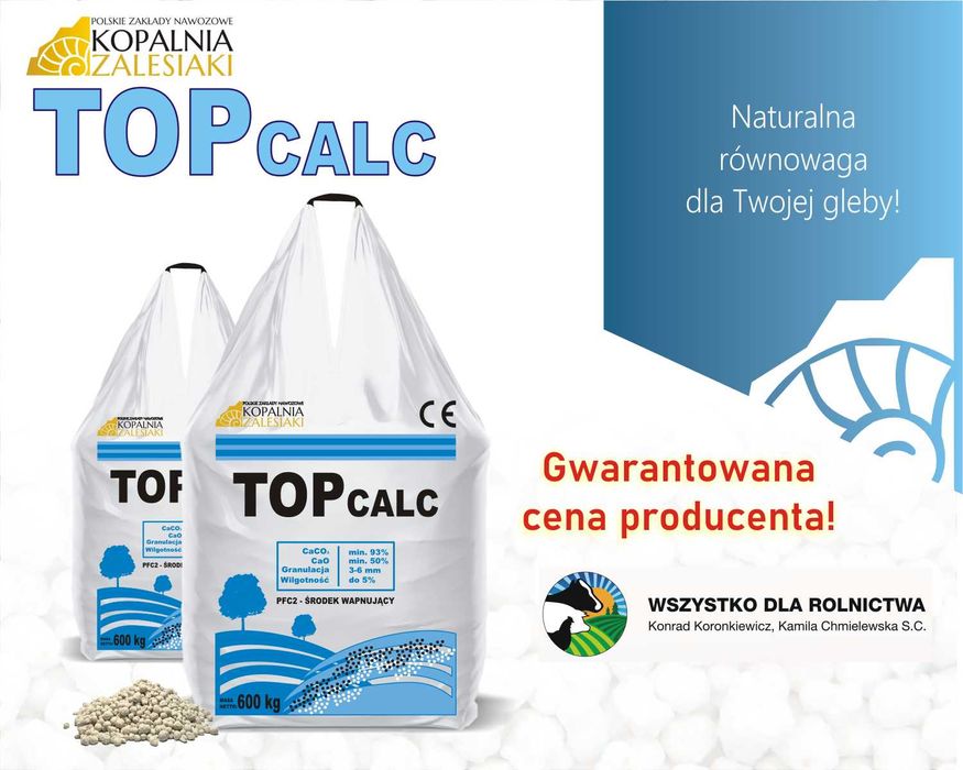 ***TopCalc***wapno węglanowe -WDR Koronkiewicz [ woj.podlaskie ]