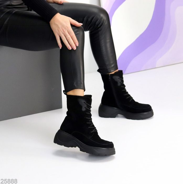 Черевики жіночі зимові шкіряні